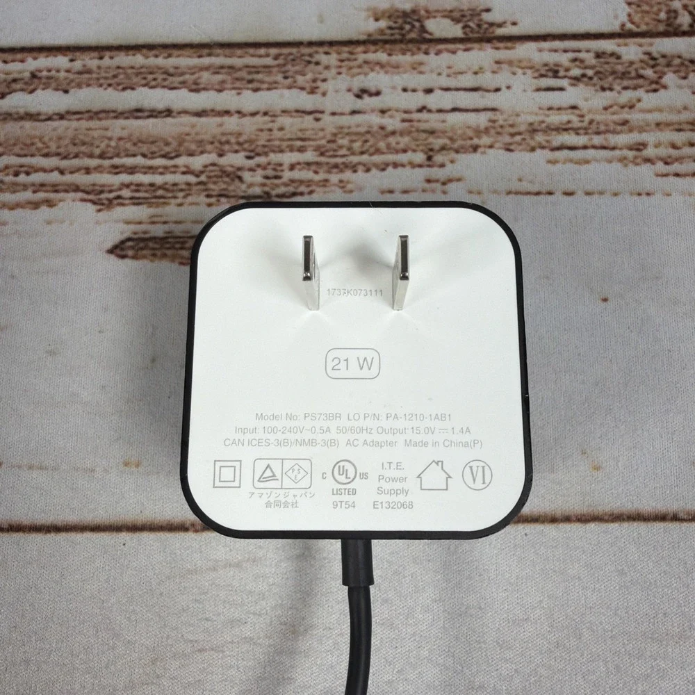 Amazon Echo Dot / Show Power Supply Adapter 15V 1.4A PS73BR